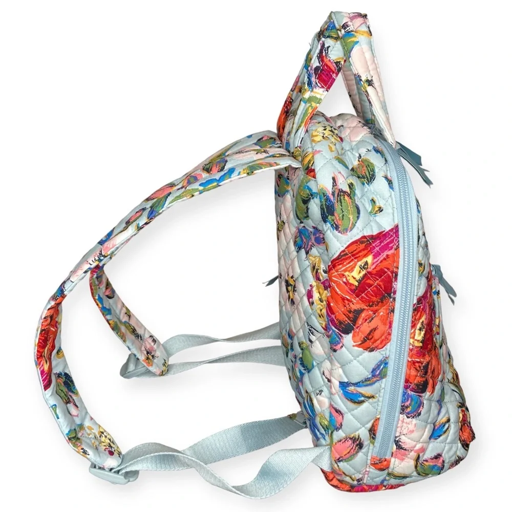 Vera Bradley Mini Totepack in Cotton Sea Air Floral Quilted